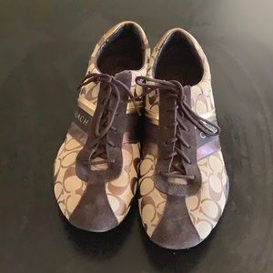 Authentic Coach Lace Up Sneakers
